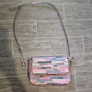 Michael Kors Pink Multicolored Crossbody Bag